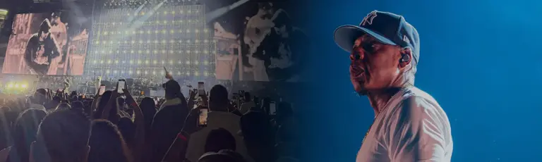 Jay-Z performing at Yankee Stadium during the JAY-Z 30 three-night run