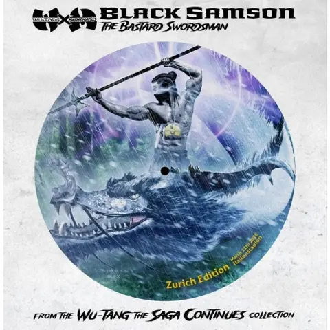Wu-Tang Clan & DJ Mathematics — Black Samson, The Bastard Swordsman, Zurich Exclusive picture disc LP