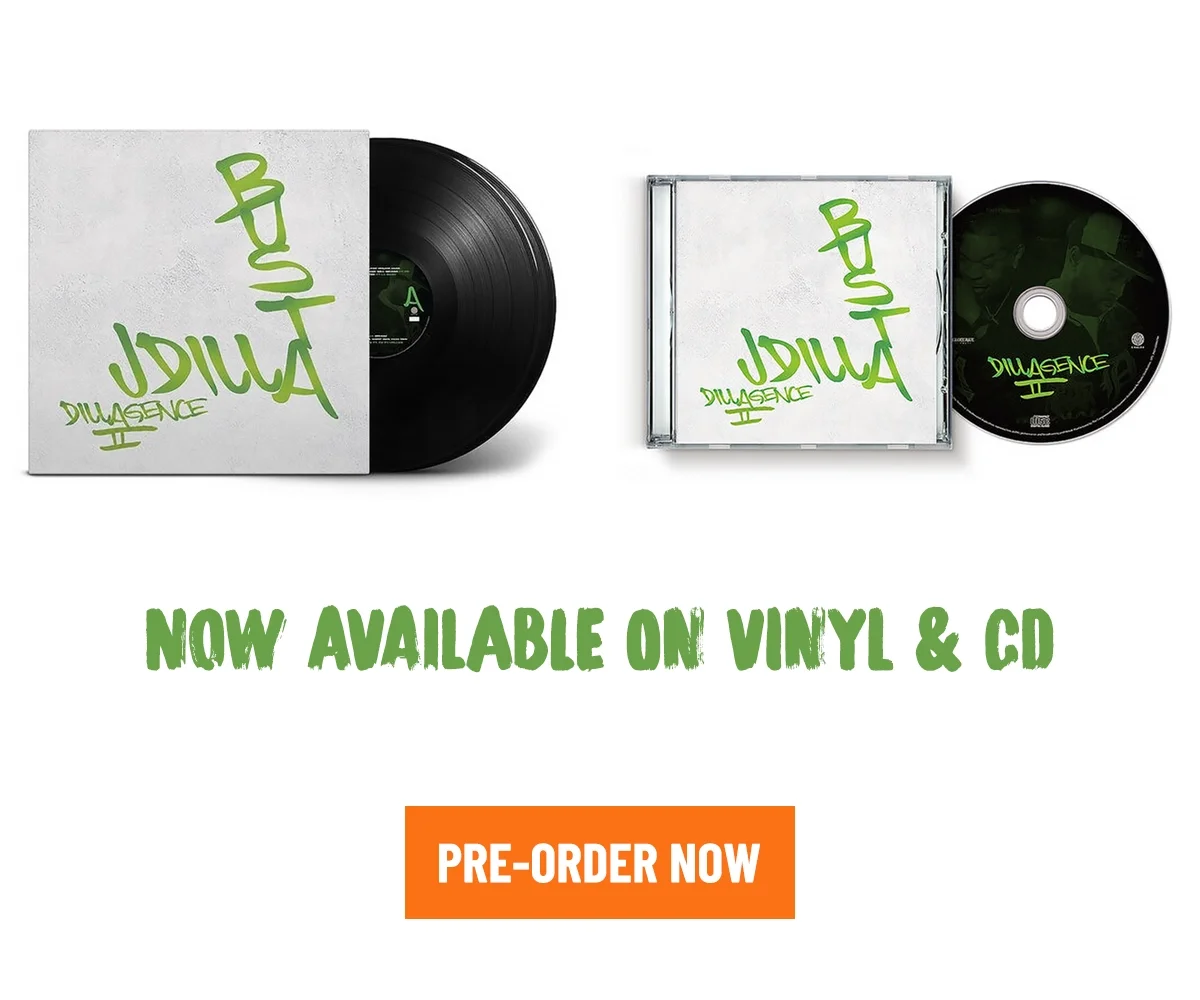 Pre-order Dillagence II by Busta Rhymes x J Dilla on vinyl and CD